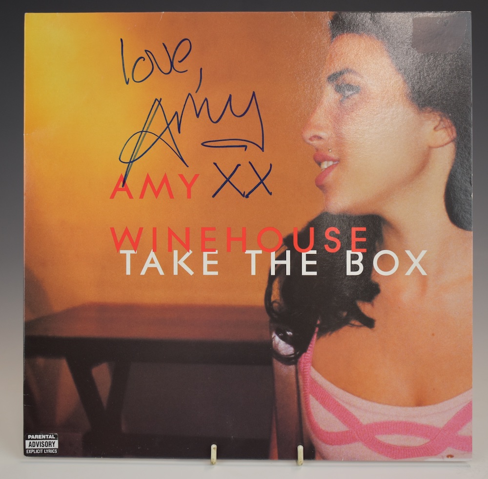 Amy Winehouse Take The Box (12 IS 840), Signed 'Love, Amy XX' Hammer £600