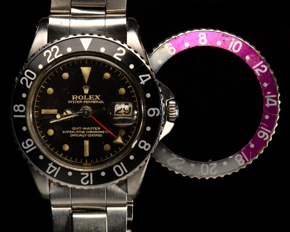 Rolex Oyster Perpetual GMT Master Wristwatch, Sold For £19,400