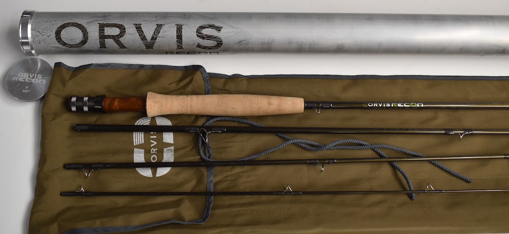 Orvis Recon 9' 5WL Fly Fishing Rod In Original Aluminium Tube. Sold For £170