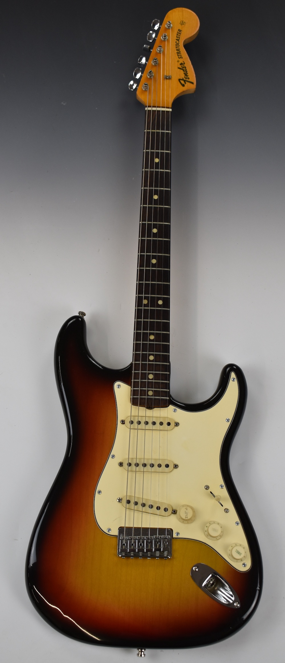 Fender 1969 Stratocaster Hardtail Electric Guitar In Lacquered Sunburst Finish Sold Ś6,900